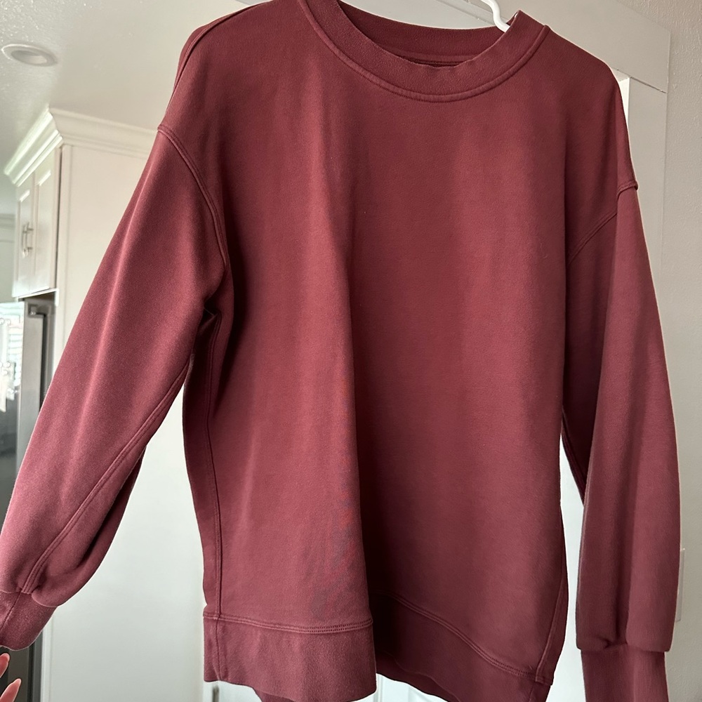 Lululemon oversized crewneck sweatshirt